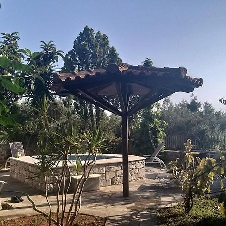 Villa Onar A Stone House With Amazing View Stoúpa Exterior foto