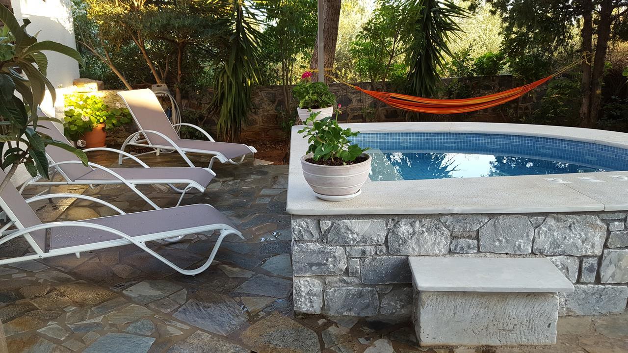 Villa Onar A Stone House With Amazing View Stoúpa Exterior foto